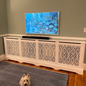 DOUBLE RADIATOR COVER C03-02 (Double Groove & Fretwork)